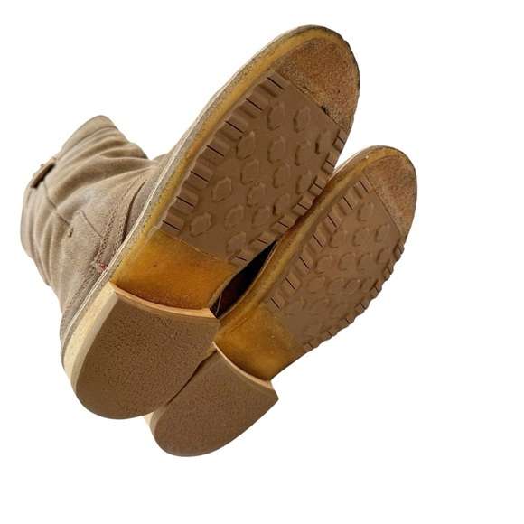 Clarks Women's Leather Soho Houston Moto Boot Boho Rugged Weathered Calf Size 6 - Picture 8 of 14